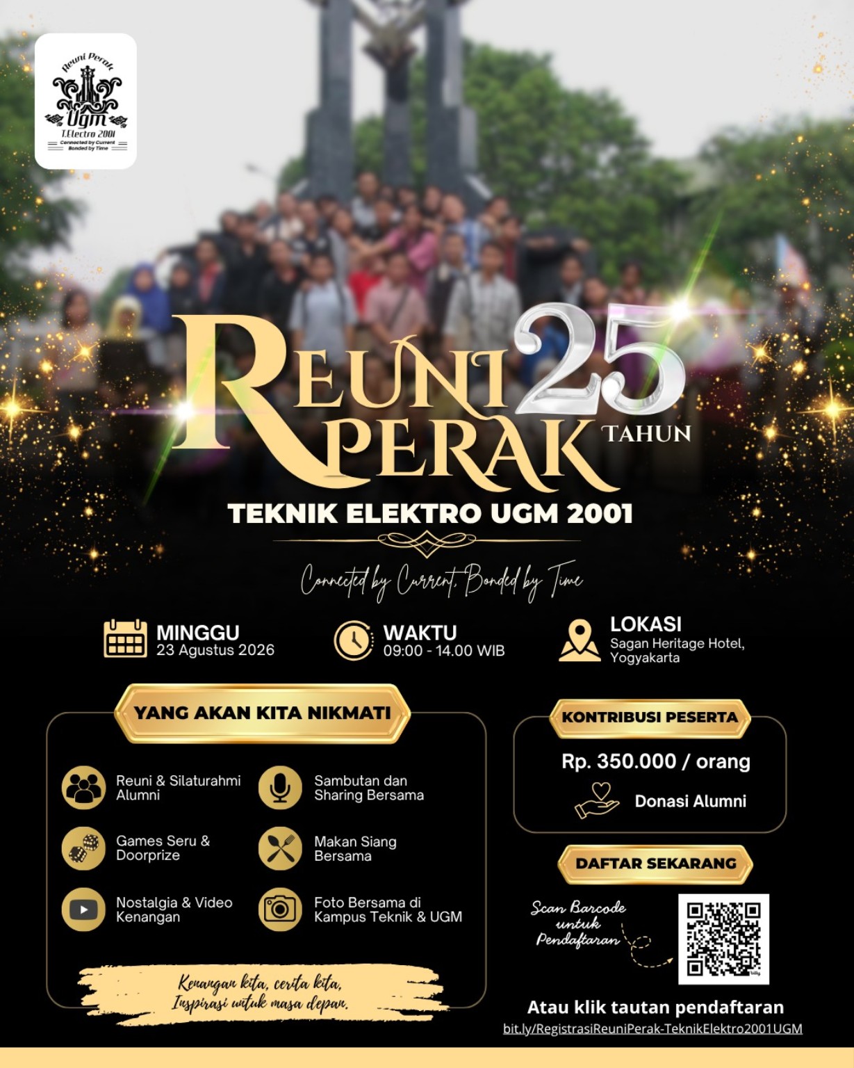 Poster Reuni Perak Teknik Elektro UGM 2001